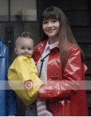 A Series Of Unfortunate Events Malina Weissman Leather Coat
