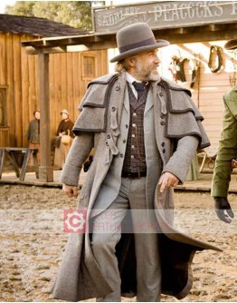 Django Unchained Christoph Waltz (Dr. King Schultz) Trench Coat
