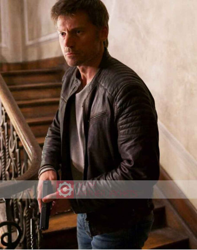 Domino Nikolaj Coster Waldau (Christian Toft) Leather Jacket