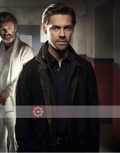 Prodigal Son Tom Payne (Malcolm Bright) Leather Coat