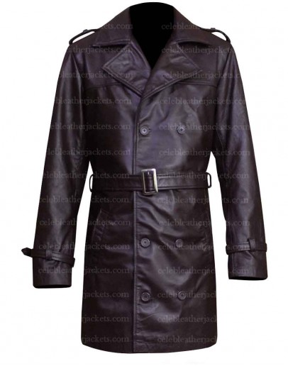 Sweeney Todd Johnny Depp Costume Leather Coat