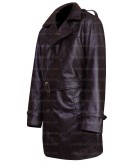 Sweeney Todd Johnny Depp Costume Leather Coat