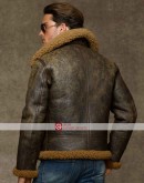 Ralph Lauren Shearling Bomber Leather Jacket