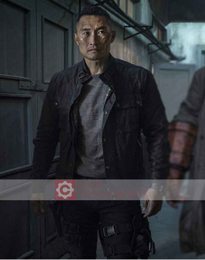 Hellboy Daniel Dae Kim (Major Ben Daimio) Black Jacket