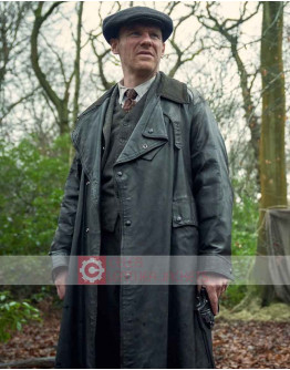 Peaky Blinders Brian Gleeson (Jimmy McCavern) Leather Coat