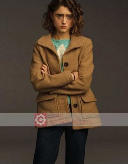 Stranger Things Natalia Dyer (Nancy Wheeler) Wool Jacket