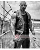 Fast And Furious 8 Dwayne Johnson Leather Vest