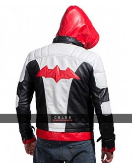 Arkham Knight Red Hood PU Leather Jacket & Vest