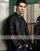 Being Human Sam Witwer Black Leather Jacket
