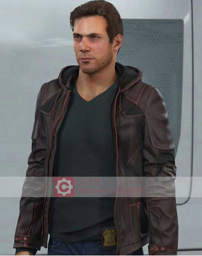 Detroit Become Human Gavin Reed Costume Hoodie Jacket