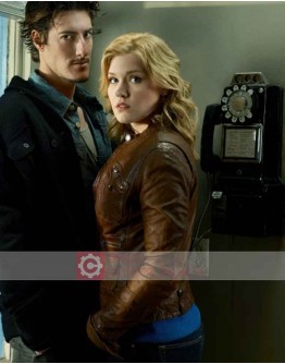 Haven Emily Rose Brown Leather Jacket