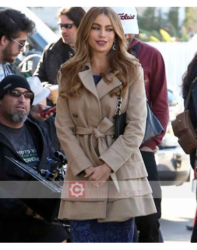Modern Family Sofia Vergara Cotton Coat