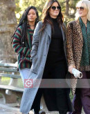 Oceans 8 (Debbie Ocean) Sandra Bullock Trench Wool Coat