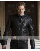 Shadowhunters Dominic Sherwood Black Leather Jacket