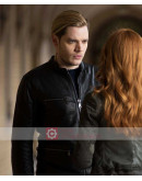 Shadowhunters Dominic Sherwood Black Leather Jacket