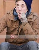 Shameless Jeremy Allen White (Lip Gallagher) Tan Jacket