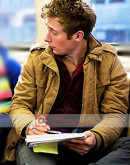 Shameless Jeremy Allen White (Lip Gallagher) Tan Jacket