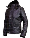 Detroit Become Human Connor Hoodie Leather Jacket