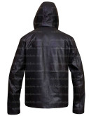 Detroit Become Human Connor Hoodie Leather Jacket