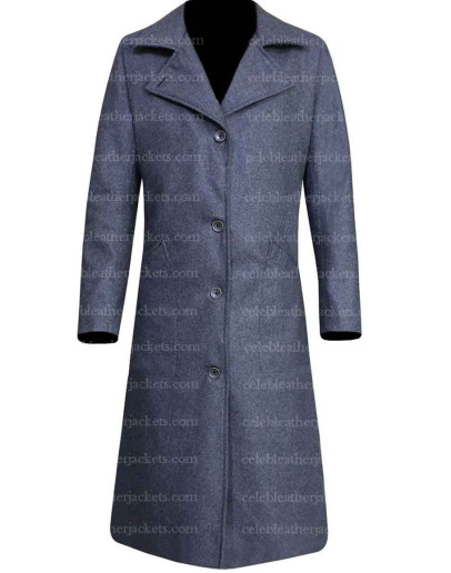 Oceans 8 (Debbie Ocean) Sandra Bullock Trench Wool Coat