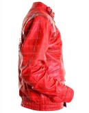 Akira Kaneda Pill Red Motorcycle Jacket
