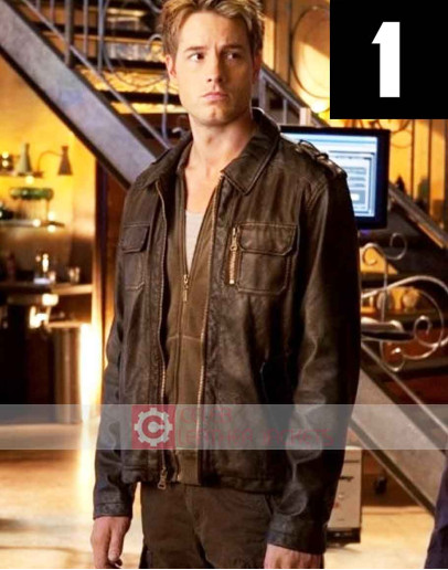 Smallville Justin Hartley Leather Jacket
