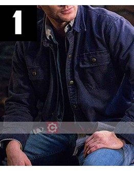 Supernatural Jensen Ackles (Dean Winchester) Blue Jacket
