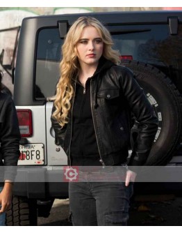 Supernatural Kathryn Newton Leather Jacket