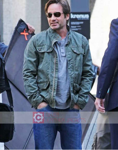 The X-Files David Duchovny Cotton Jacket