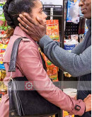 This Is Us Susan Kelechi Watson Leather Coat