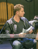 This Is Us Justin Hartley Black Leather Jacket