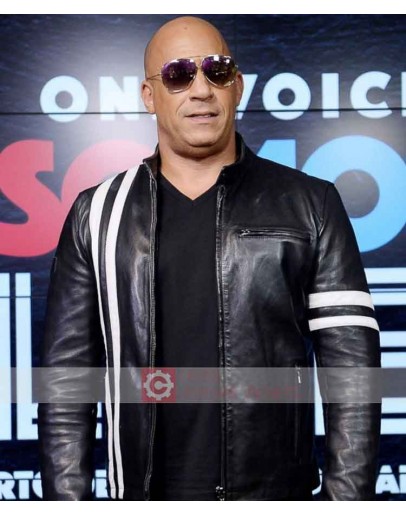 Bloodshot Vin Diesel Premiere Leather Jacket