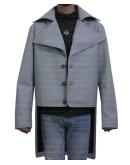 Pan Captain Hook Costume Leather Coat