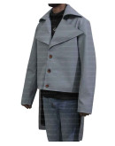 Pan Captain Hook Costume Leather Coat