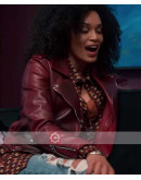 Queen Sono Pearl Thusi Leather Jacket