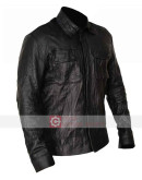 The Vampire Diaries Damon Salvatore Leather Jacket