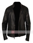 The Vampire Diaries Season 5 Ian Somerhalder Black Leather Jacket