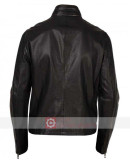 The Vampire Diaries Season 5 Ian Somerhalder Black Leather Jacket
