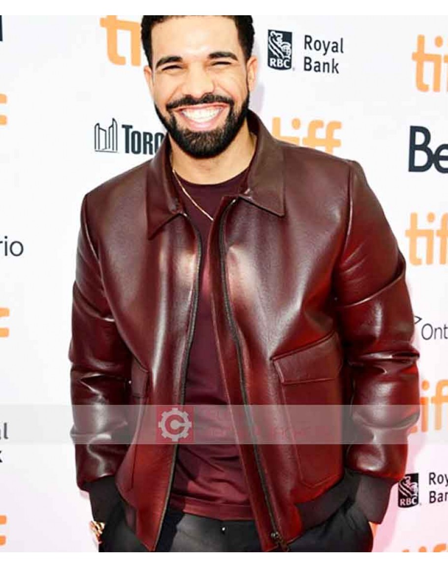 Buy Drake Leather Jacket