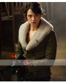 Land Of The Dead Asia Argento Fur Collar Jacket