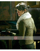 Land Of The Dead Asia Argento Fur Collar Jacket Land Of The Dead Asia Argento Fur Collar Jacket