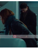 Non Stop Julianne Moore Leather Blazer Coat