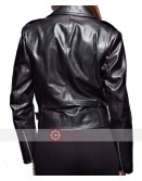 Women Soft Lambskin Motorcycle Black Leather Jacket