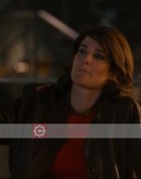 Cobie Smulders (Maria Hill) Wearing Steve's Jacket In Age Of Ultron