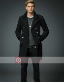 Fallen Jeremy Irvine (Daniel Grigori) Black Coat