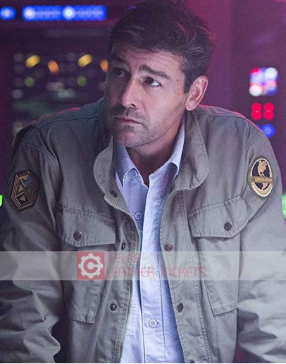 Godzilla Kyle Chandler (Dr. Mark Russell) Military Jacket