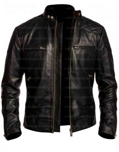 Hannibal Mads Mikkelsen Black Leather Jacket