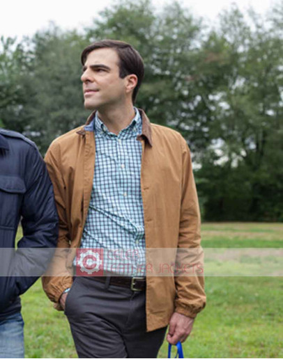 I Am Michael Zachary Quinto (Bennett) Camel Brown Jacket