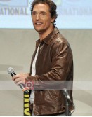 Interstellar Matthew McConaughey (Cooper) Leather Jacket