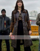 Kat And The Band Ella Hunt Leather Coat
